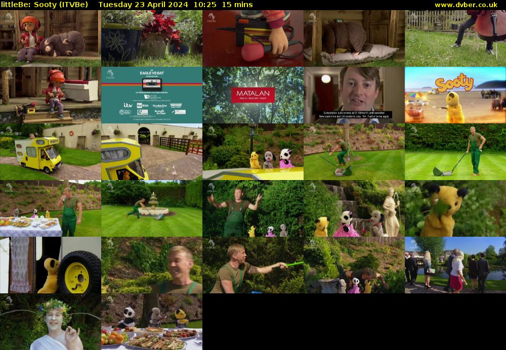 littleBe: Sooty (ITVBe) Tuesday 23 April 2024 10:25 - 10:40