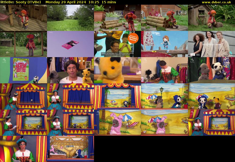 littleBe: Sooty (ITVBe) Monday 29 April 2024 10:25 - 10:40