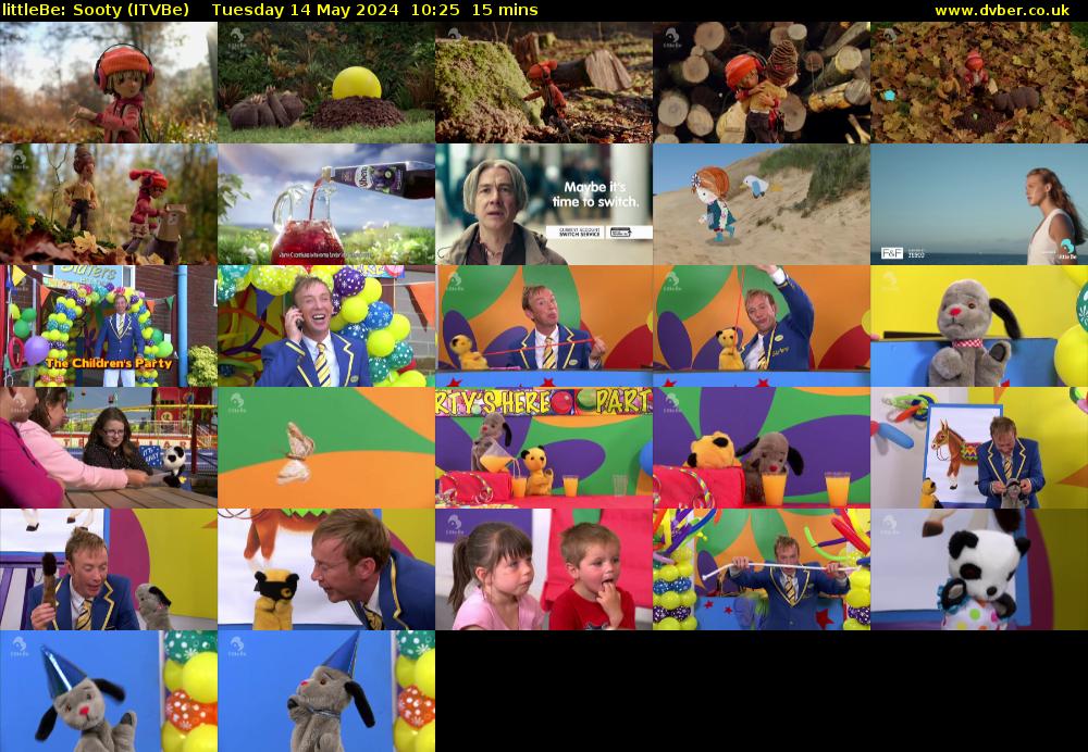 littleBe: Sooty (ITVBe) Tuesday 14 May 2024 10:25 - 10:40