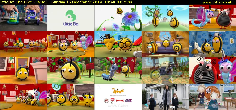 littleBe: The Hive (ITVBe) Sunday 15 December 2019 10:40 - 10:50