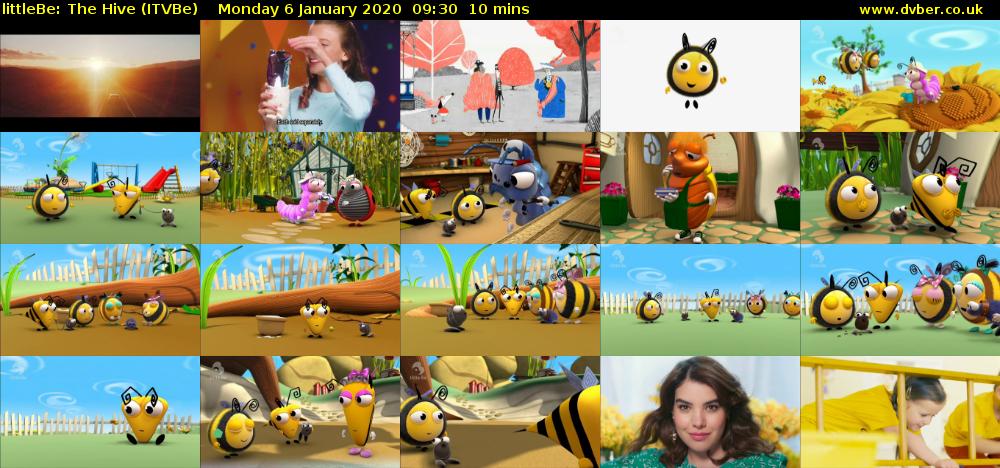 littleBe: The Hive (ITVBe) Monday 6 January 2020 09:30 - 09:40