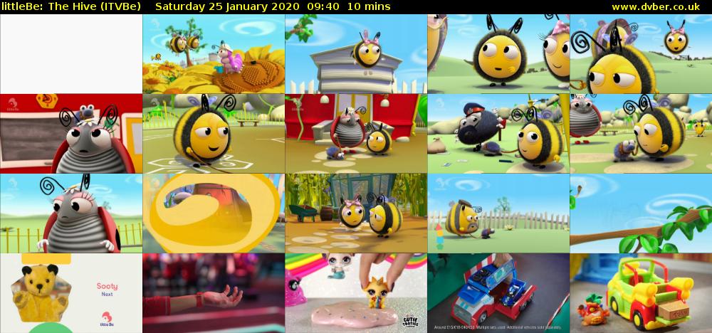 littleBe: The Hive (ITVBe) Saturday 25 January 2020 09:40 - 09:50
