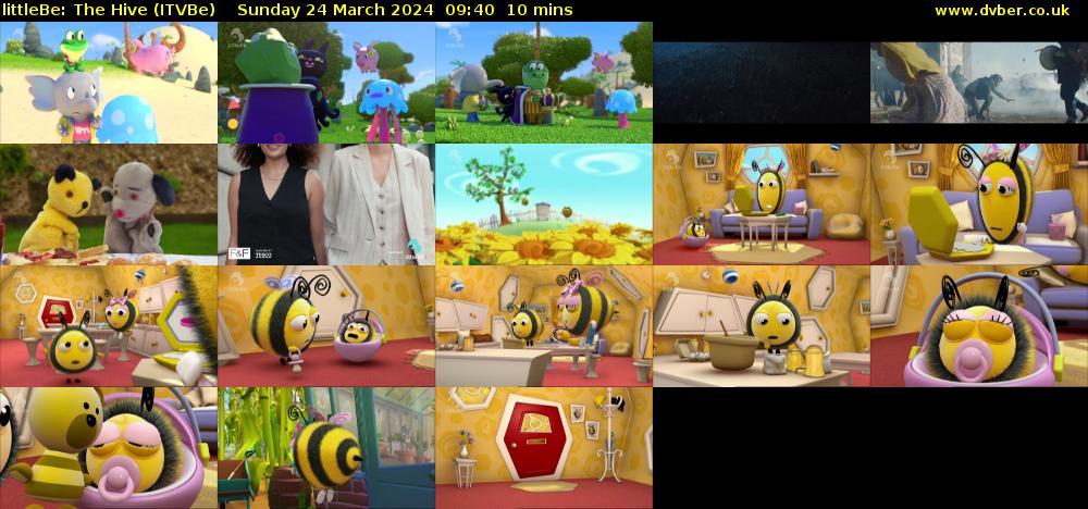 littleBe: The Hive (ITVBe) Sunday 24 March 2024 09:40 - 09:50