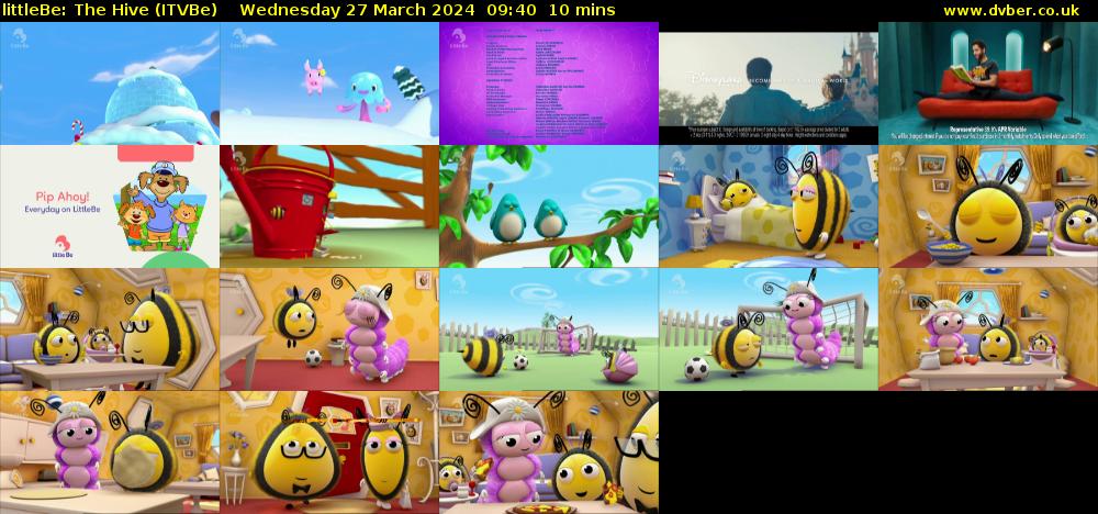 littleBe: The Hive (ITVBe) Wednesday 27 March 2024 09:40 - 09:50