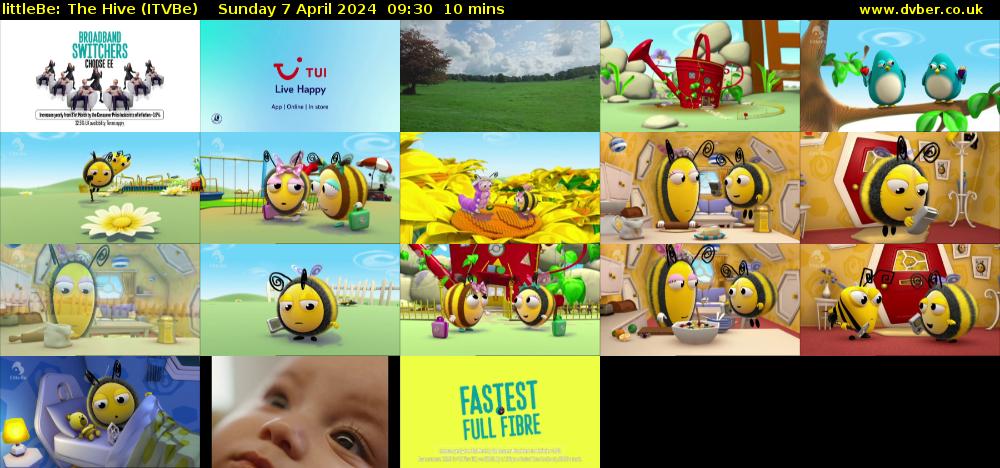 littleBe: The Hive (ITVBe) Sunday 7 April 2024 09:30 - 09:40