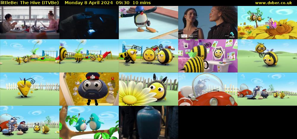 littleBe: The Hive (ITVBe) Monday 8 April 2024 09:30 - 09:40