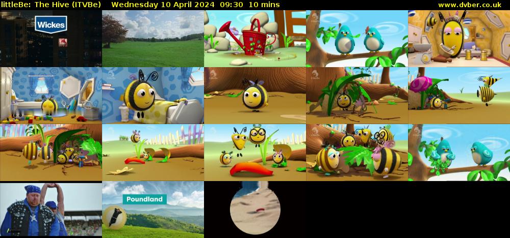 littleBe: The Hive (ITVBe) Wednesday 10 April 2024 09:30 - 09:40