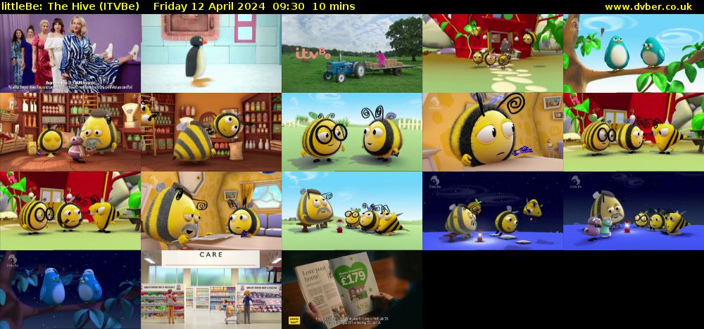 littleBe: The Hive (ITVBe) Friday 12 April 2024 09:30 - 09:40