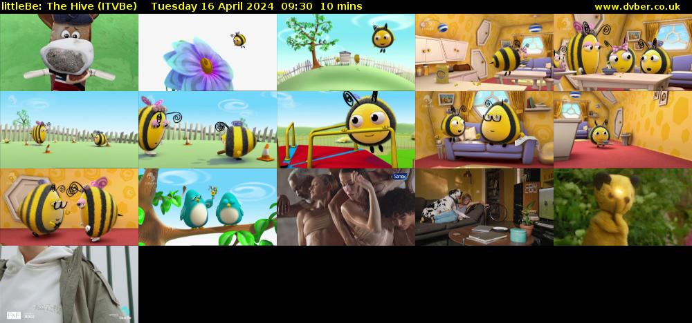 littleBe: The Hive (ITVBe) Tuesday 16 April 2024 09:30 - 09:40