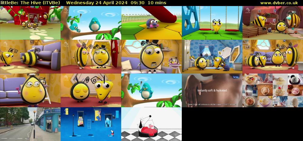 littleBe: The Hive (ITVBe) Wednesday 24 April 2024 09:30 - 09:40