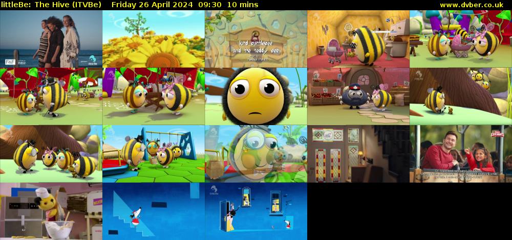 littleBe: The Hive (ITVBe) Friday 26 April 2024 09:30 - 09:40