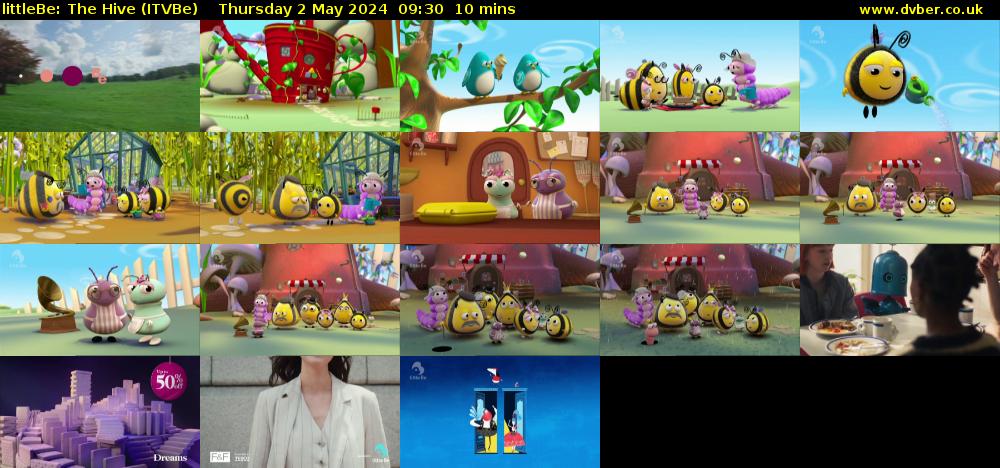 littleBe: The Hive (ITVBe) Thursday 2 May 2024 09:30 - 09:40