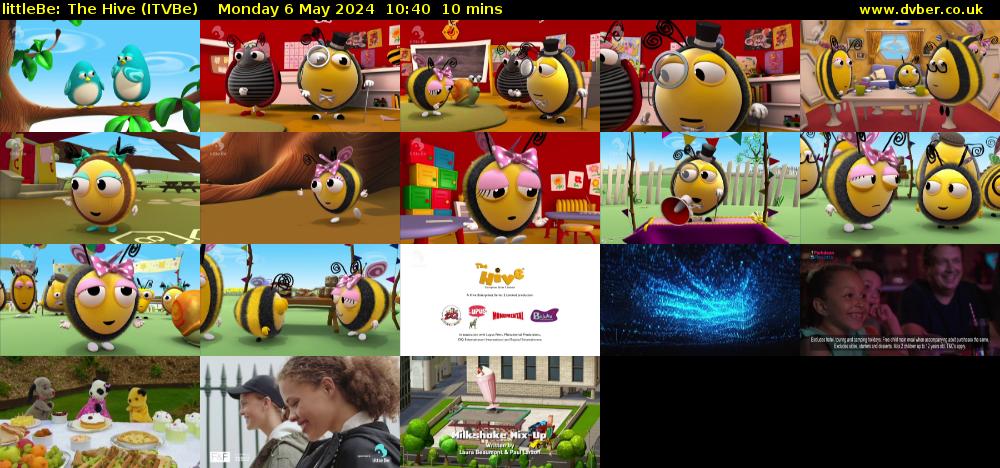 littleBe: The Hive (ITVBe) Monday 6 May 2024 10:40 - 10:50