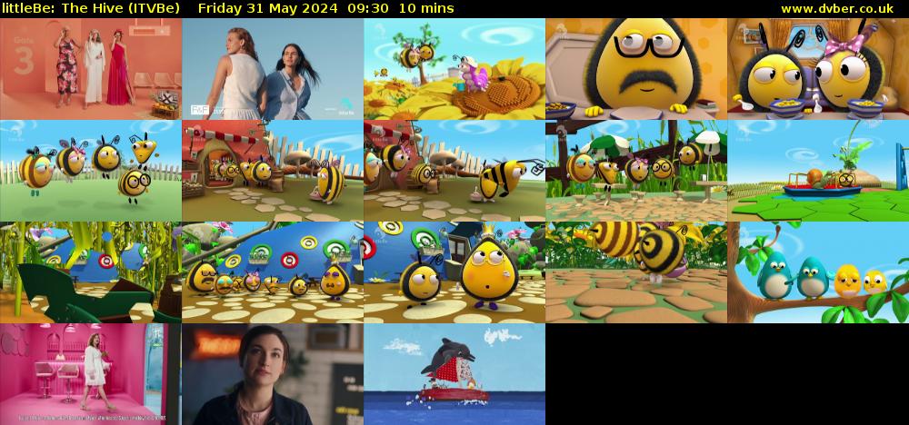 littleBe: The Hive (ITVBe) Friday 31 May 2024 09:30 - 09:40