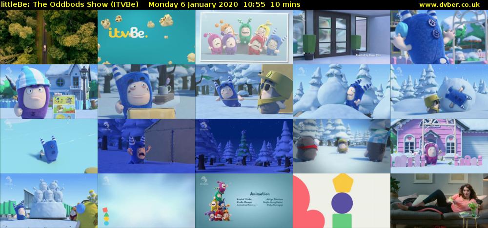 littleBe: The Oddbods Show (ITVBe) Monday 6 January 2020 10:55 - 11:05