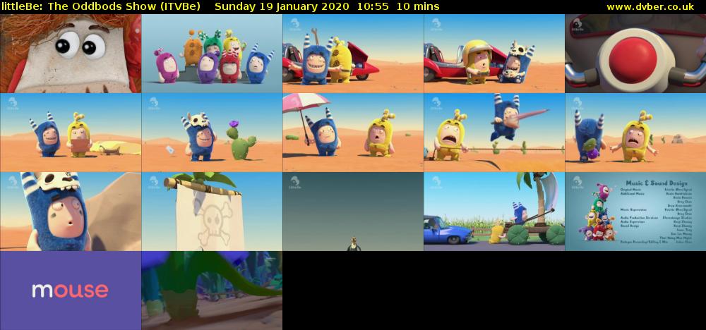 littleBe: The Oddbods Show (ITVBe) Sunday 19 January 2020 10:55 - 11:05