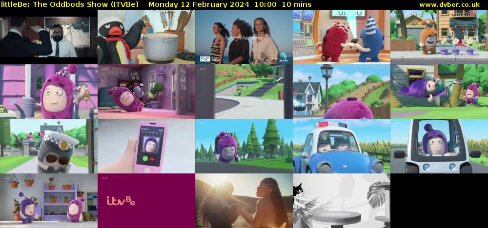 littleBe: The Oddbods Show (ITVBe) Monday 12 February 2024 10:00 - 10:10