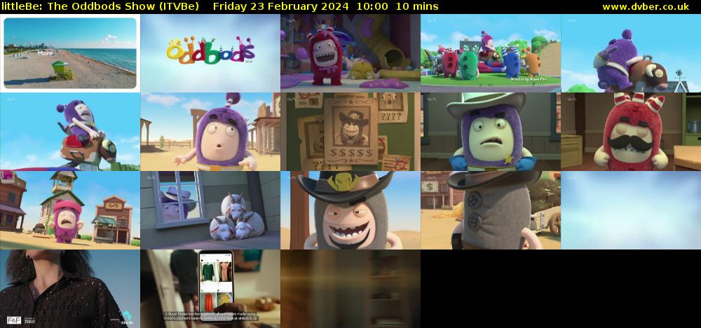 littleBe: The Oddbods Show (ITVBe) Friday 23 February 2024 10:00 - 10:10