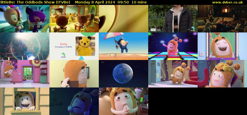 littleBe: The Oddbods Show (ITVBe) Monday 8 April 2024 09:50 - 10:00