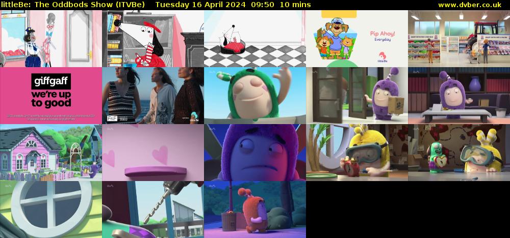 littleBe: The Oddbods Show (ITVBe) Tuesday 16 April 2024 09:50 - 10:00