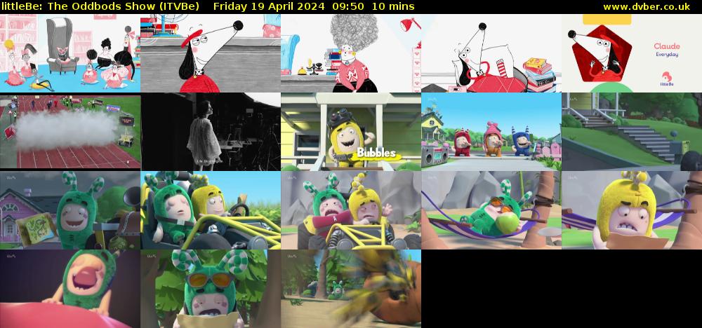 littleBe: The Oddbods Show (ITVBe) Friday 19 April 2024 09:50 - 10:00