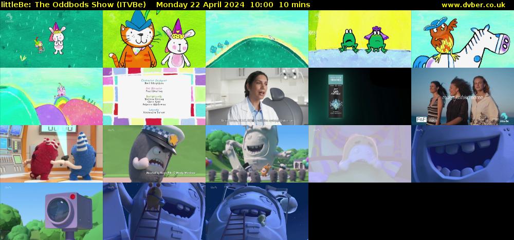 littleBe: The Oddbods Show (ITVBe) Monday 22 April 2024 10:00 - 10:10
