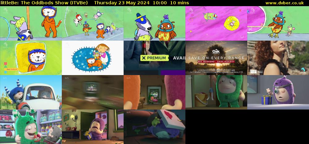 littleBe: The Oddbods Show (ITVBe) Thursday 23 May 2024 10:00 - 10:10