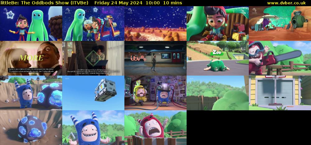 littleBe: The Oddbods Show (ITVBe) Friday 24 May 2024 10:00 - 10:10