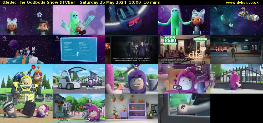 littleBe: The Oddbods Show (ITVBe) Saturday 25 May 2024 10:00 - 10:10