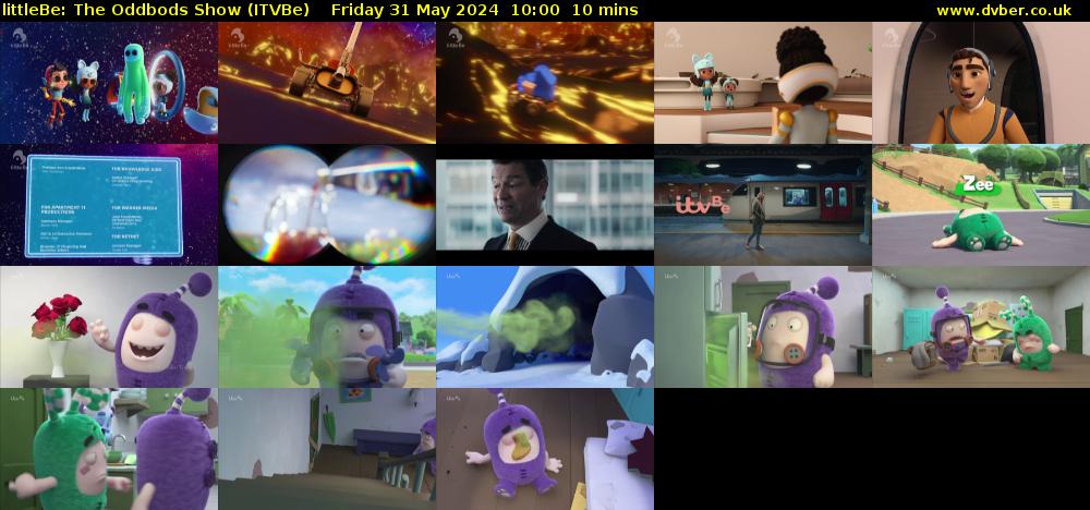 littleBe: The Oddbods Show (ITVBe) Friday 31 May 2024 10:00 - 10:10