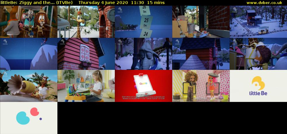 littleBe: Ziggy and the... (ITVBe) Thursday 4 June 2020 11:30 - 11:45