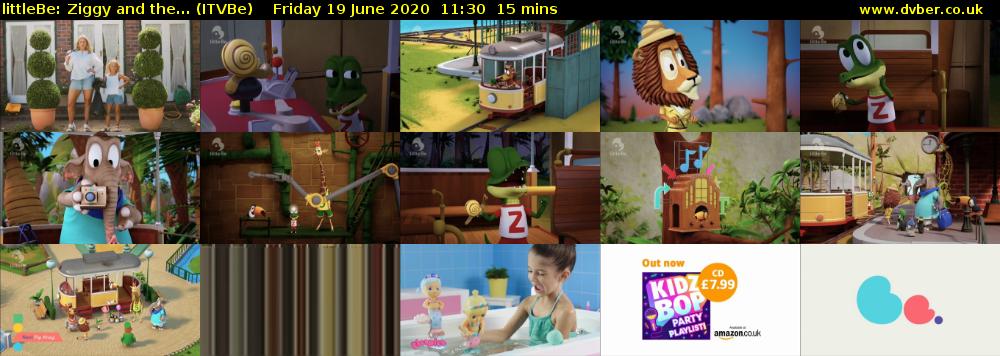 littleBe: Ziggy and the... (ITVBe) Friday 19 June 2020 11:30 - 11:45