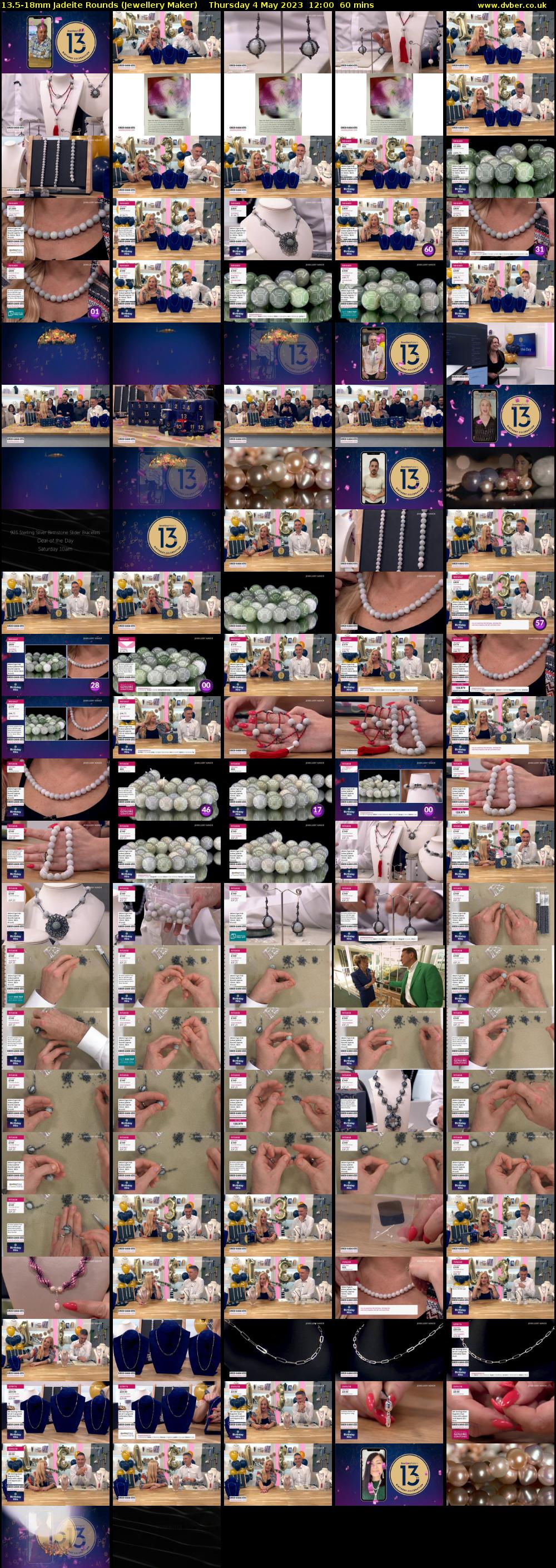 13.5-18mm Jadeite Rounds (Jewellery Maker) Thursday 4 May 2023 12:00 - 13:00