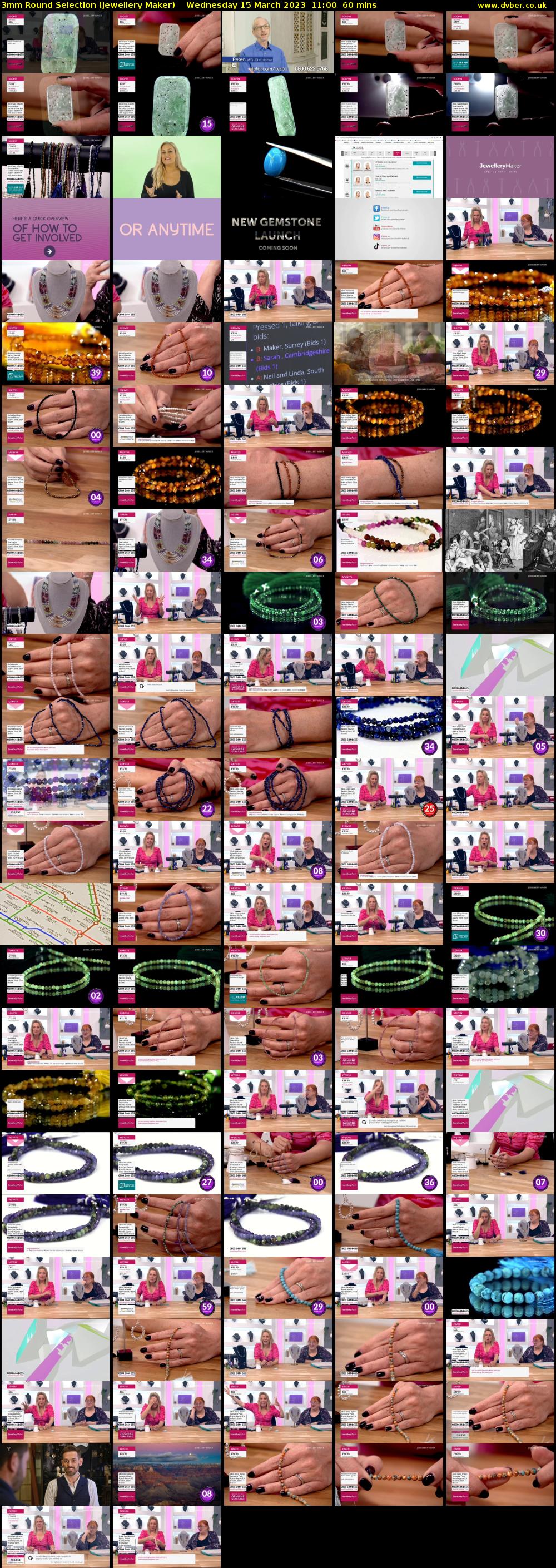 3mm Round Selection (Jewellery Maker) Wednesday 15 March 2023 11:00 - 12:00