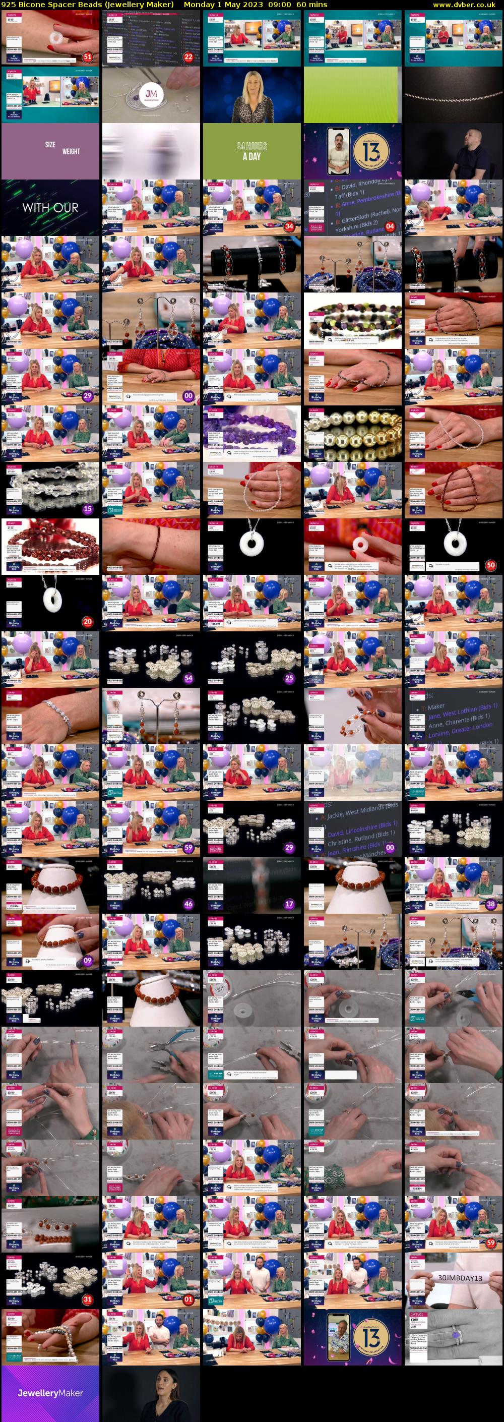 925 Bicone Spacer Beads (Jewellery Maker) Monday 1 May 2023 09:00 - 10:00