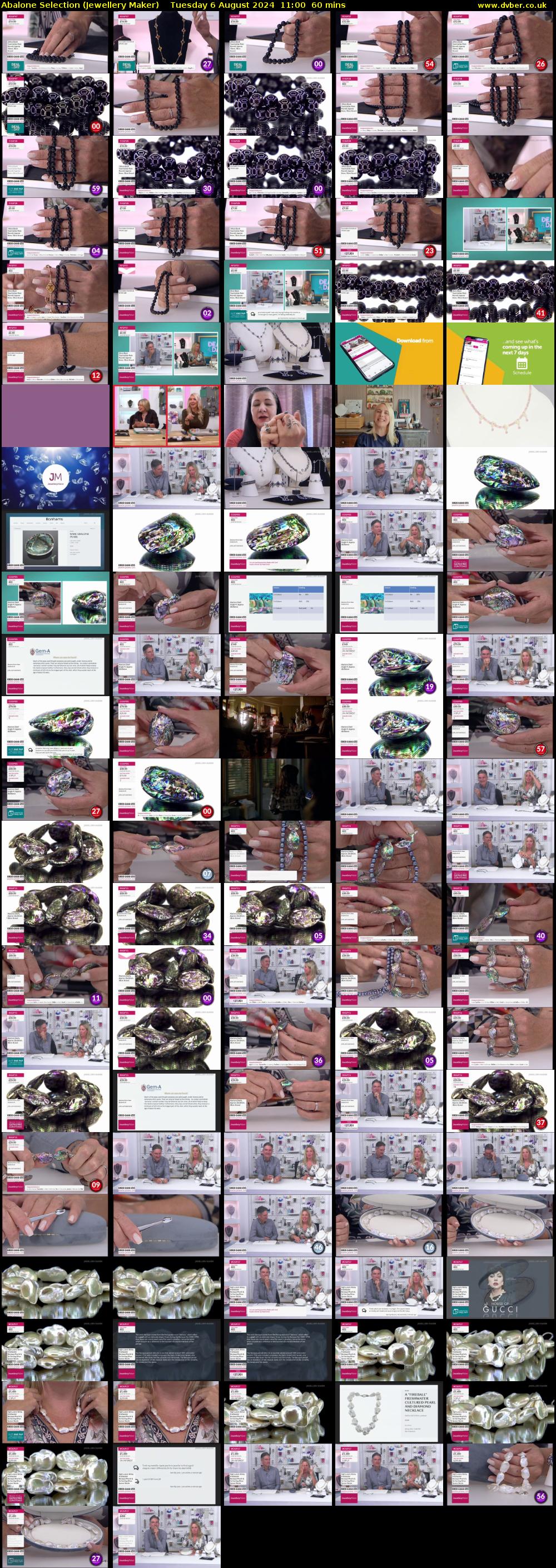 Abalone Selection (Jewellery Maker) Tuesday 6 August 2024 11:00 - 12:00