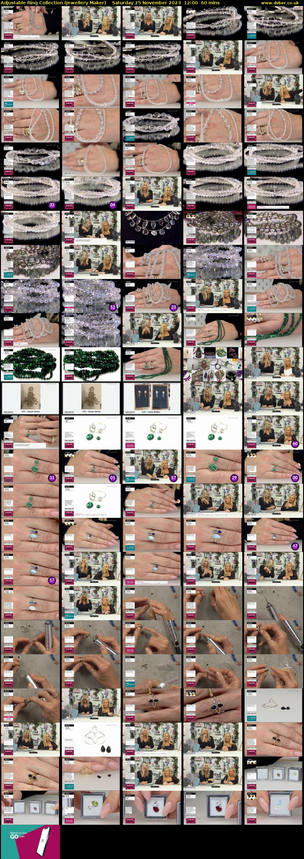 Adjustable Ring Collection (Jewellery Maker) Saturday 25 November 2023 12:00 - 13:00