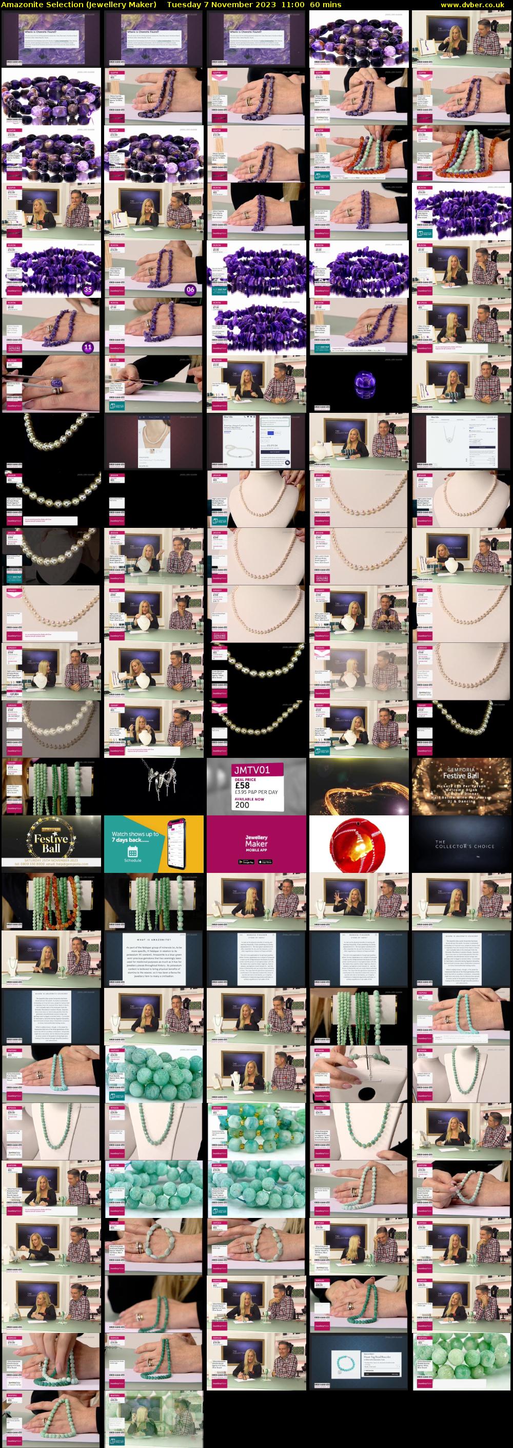 Amazonite Selection (Jewellery Maker) Tuesday 7 November 2023 11:00 - 12:00