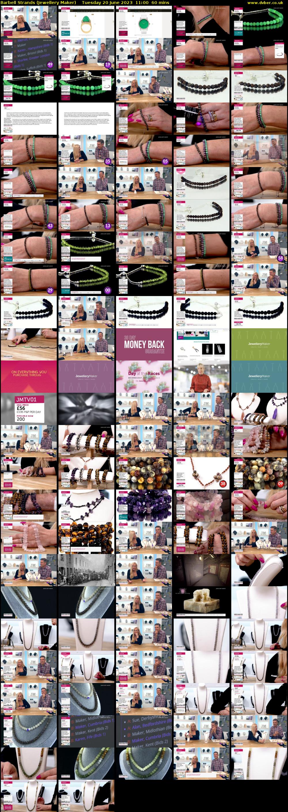 Barbell Strands (Jewellery Maker) Tuesday 20 June 2023 11:00 - 12:00