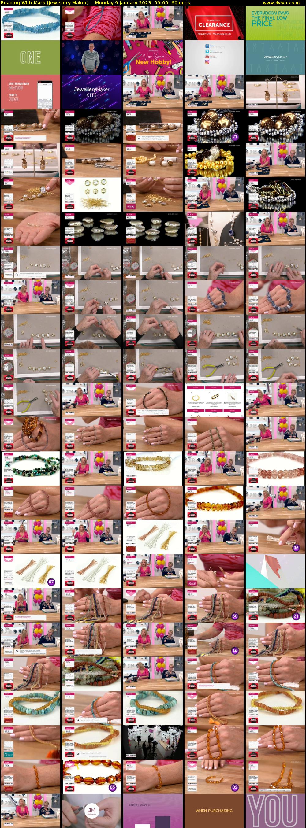 Beading With Mark (Jewellery Maker) Monday 9 January 2023 09:00 - 10:00