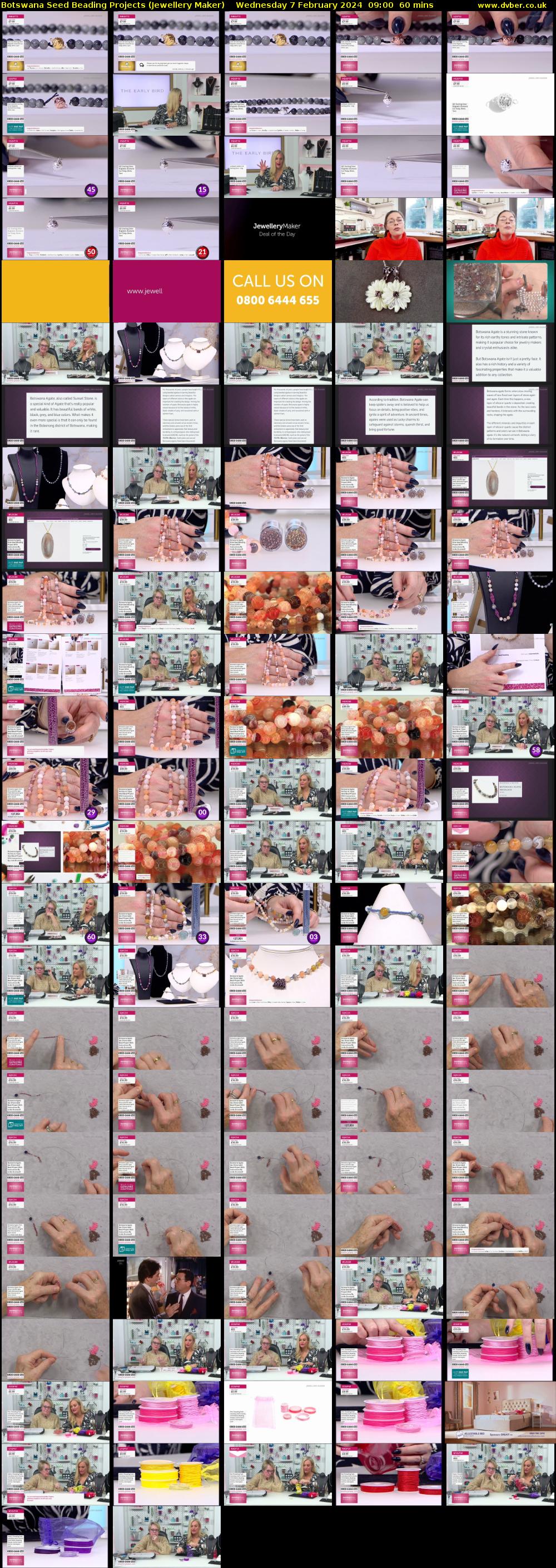 Botswana Seed Beading Projects (Jewellery Maker) Wednesday 7 February 2024 09:00 - 10:00