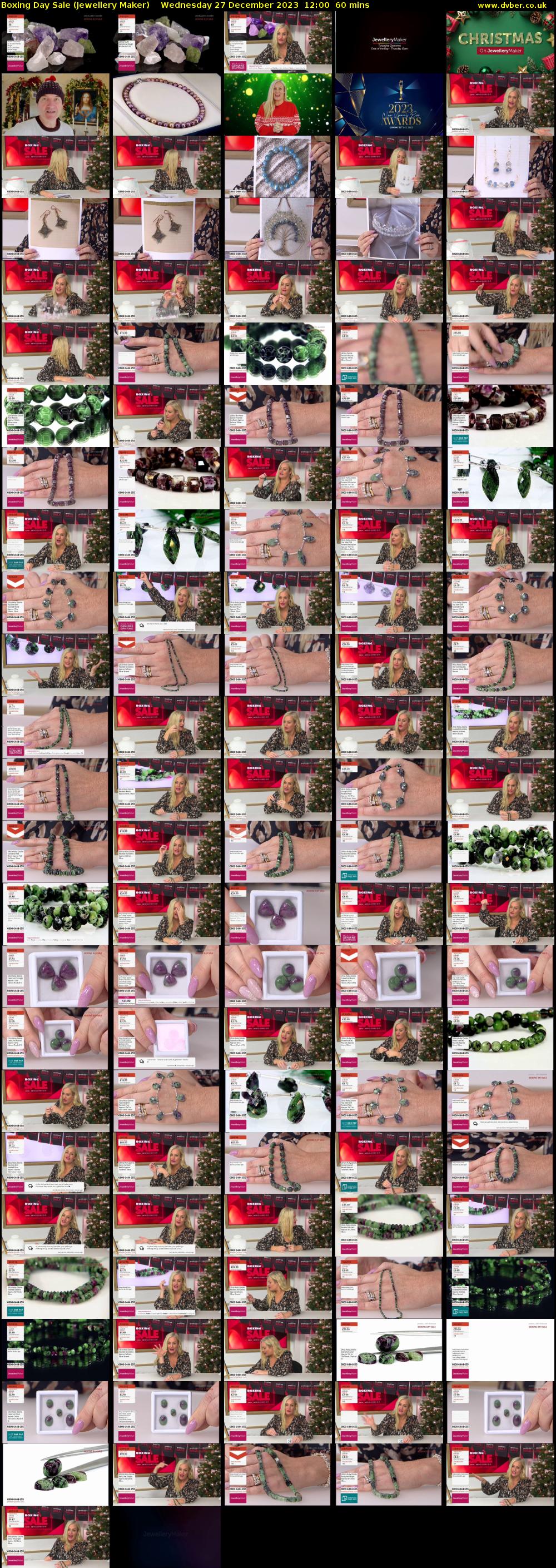 Boxing Day Sale (Jewellery Maker) Wednesday 27 December 2023 12:00 - 13:00