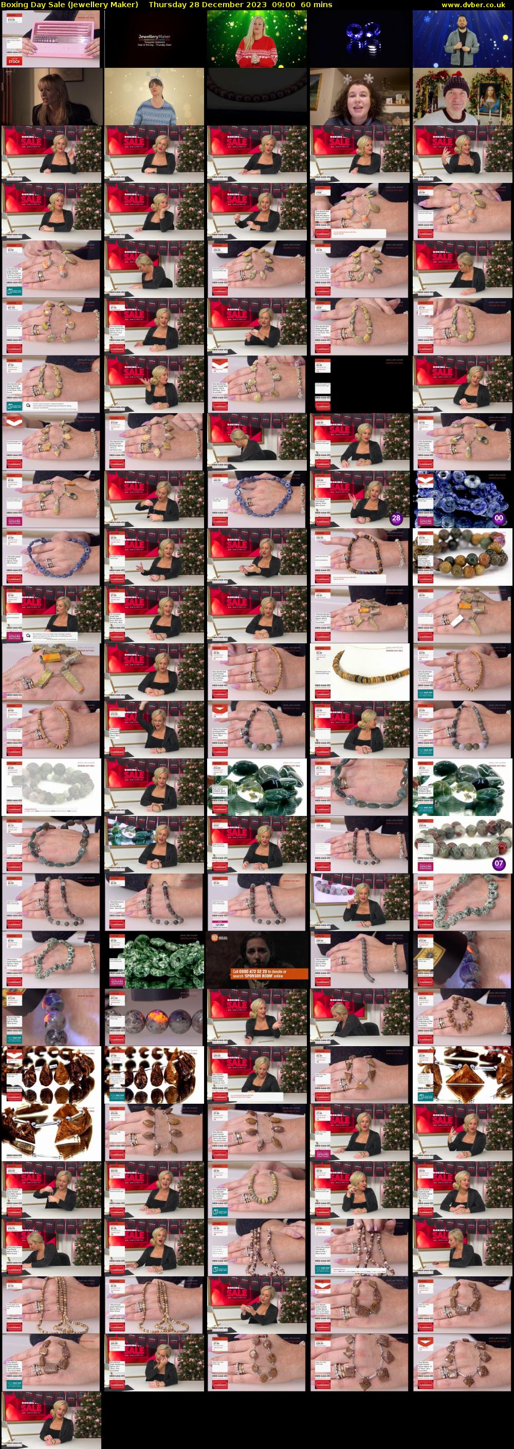 Boxing Day Sale (Jewellery Maker) Thursday 28 December 2023 09:00 - 10:00
