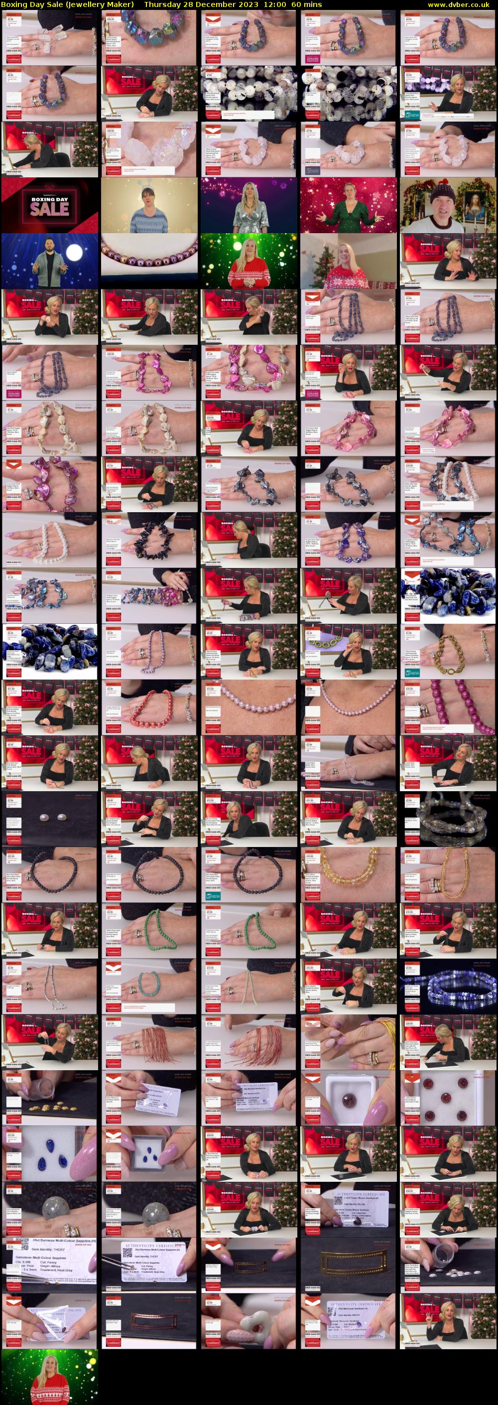 Boxing Day Sale (Jewellery Maker) Thursday 28 December 2023 12:00 - 13:00