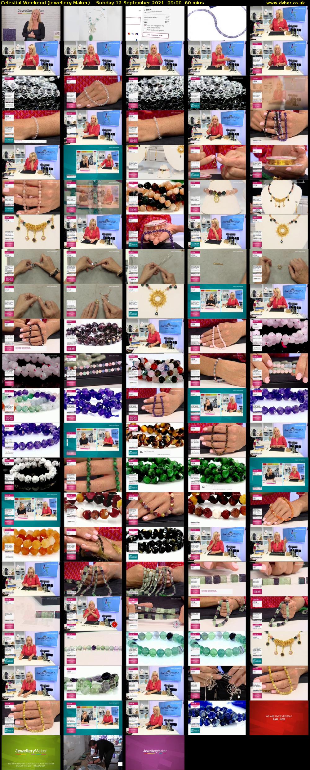 Celestial Weekend (Jewellery Maker) Sunday 12 September 2021 09:00 - 10:00