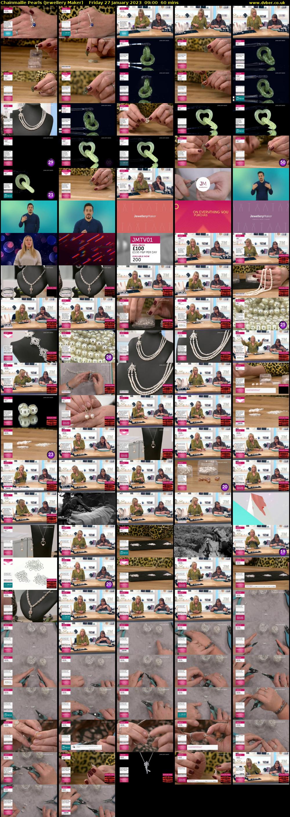 Chainmaille Pearls (Jewellery Maker) Friday 27 January 2023 09:00 - 10:00
