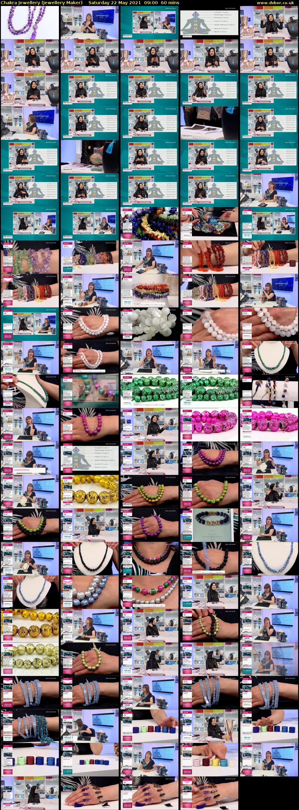 Chakra Jewellery (Jewellery Maker) Saturday 22 May 2021 09:00 - 10:00