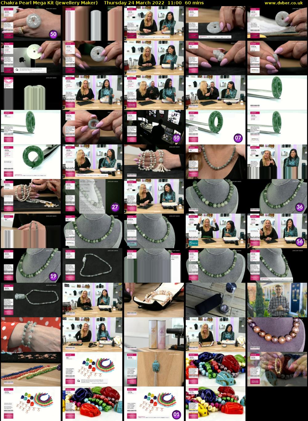 Chakra Pearl Mega Kit (Jewellery Maker) Thursday 24 March 2022 11:00 - 12:00