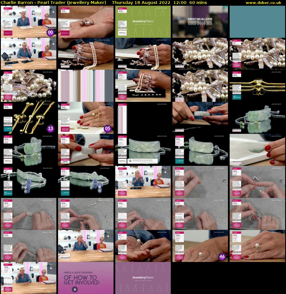 Charlie Barron - Pearl Trader (Jewellery Maker) Thursday 18 August 2022 12:00 - 13:00