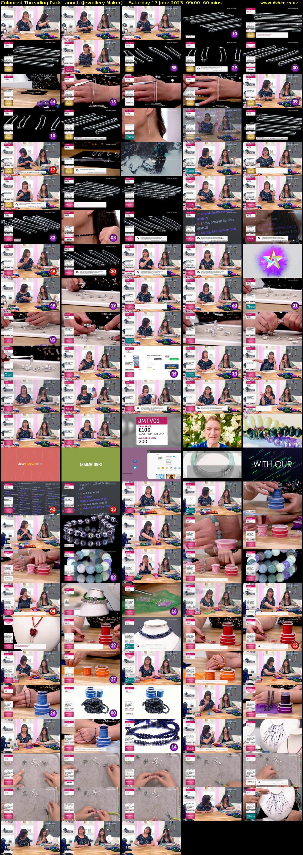 Coloured Threading Pack Launch (Jewellery Maker) Saturday 17 June 2023 09:00 - 10:00